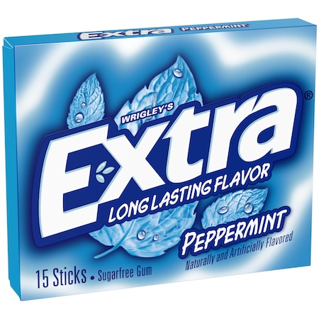 Wrigley's  Sugar Free Peppermint Chewing Gum 15 Pc 0.11 Oz